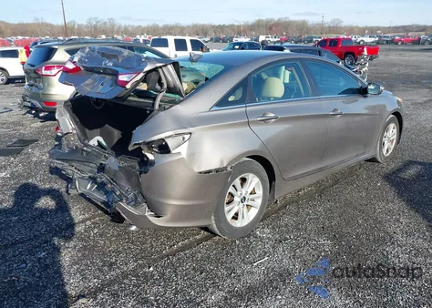 2014 Hyundai Sonata Gls from USA, damaged, VIN 5NPEB4AC2EH860539